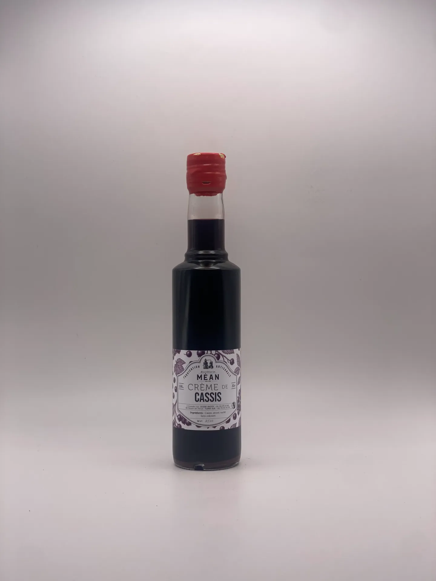 Distillerie Mean- Crème de cassis (liqueur)